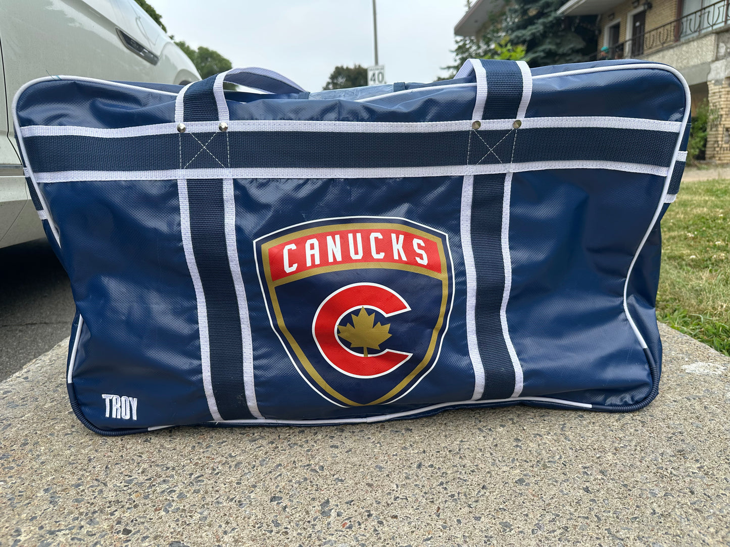 Canucks Hockey Bag by TROY