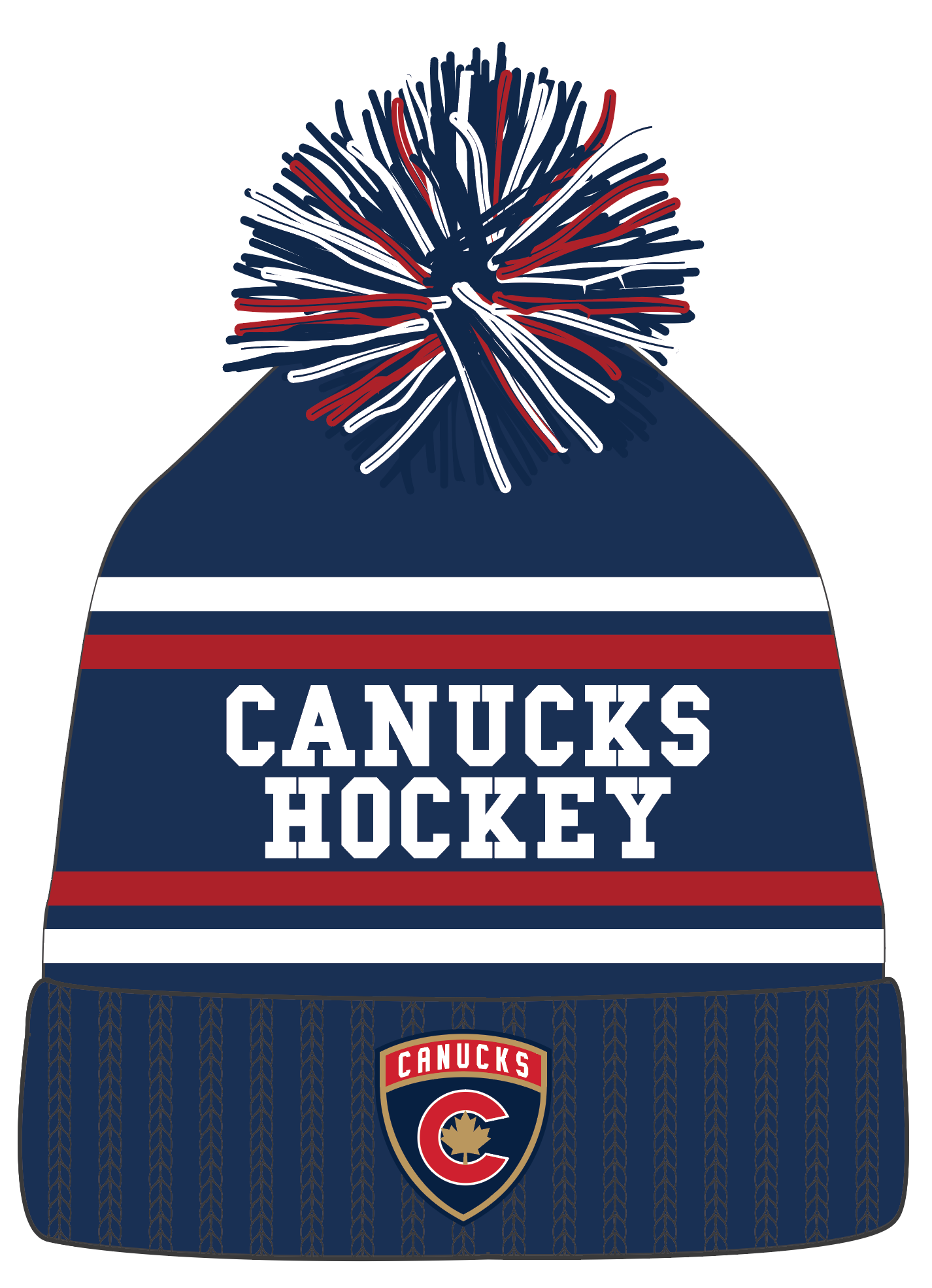 Canucks Hockey Toque