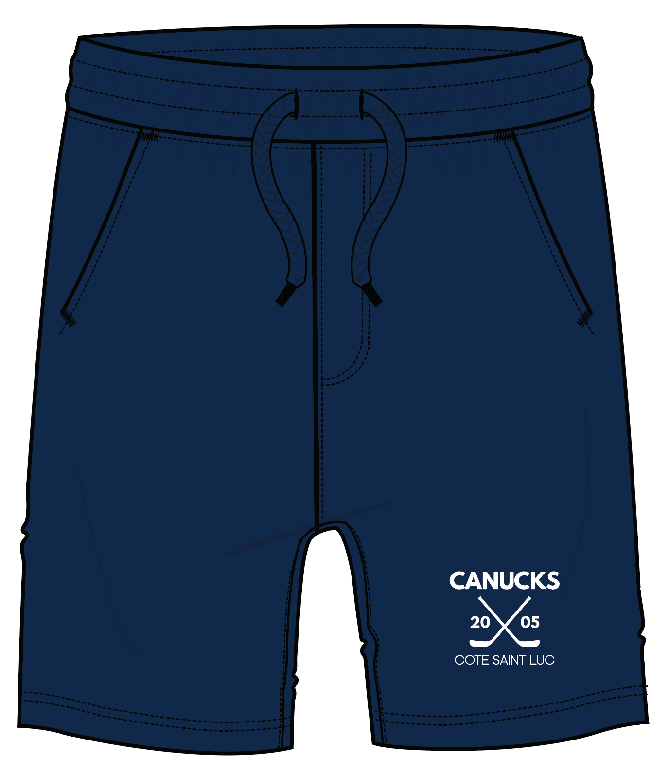 CSL Canucks Athletics Mesh Shorts