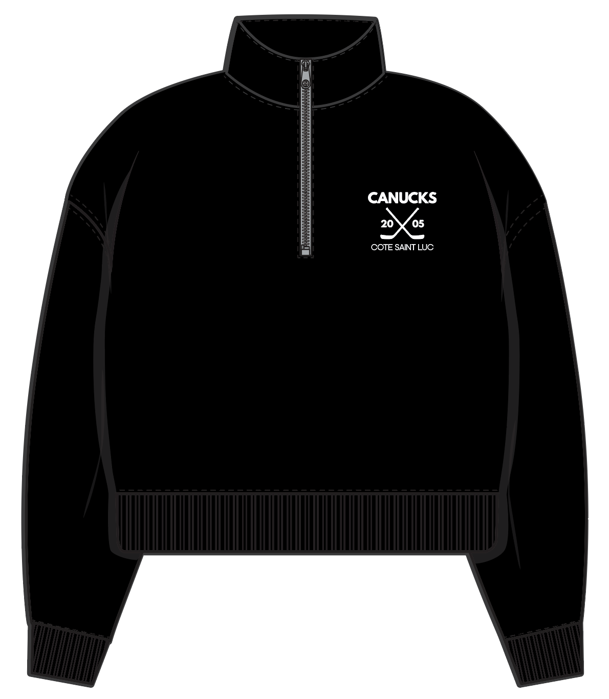 Canucks Hockey 1/4 Zip Sweatshirt